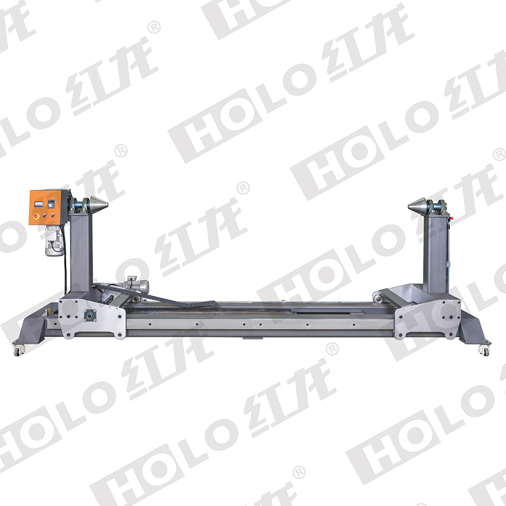 Universal Shaftless Conveyor Belt Winder
